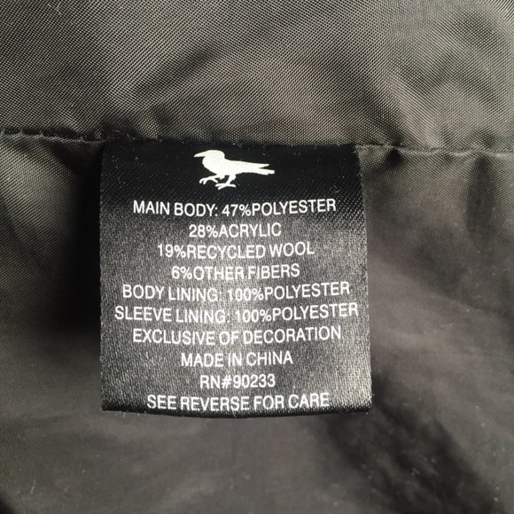 Men's Mixed Wool Winter Jacket - Picture 7 of 8